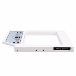 Silverstone TS08, Bianco, 6,35 cm (2.5"), SATA