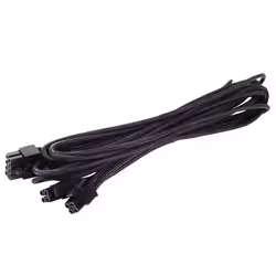 Silverstone PP06B-EPS75, 0,75 m, PCI-E (8-pin), PCI-E (8-pin), Nero