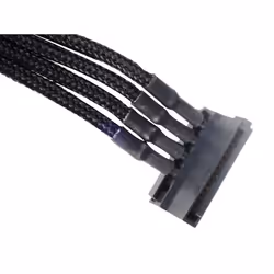 Silverstone 0.3m, Molex 4p/4xSATA 0,3 m - Vista aggiuntiva 5
