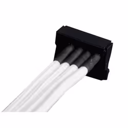 Silverstone 0.3m, Molex 4p/4xSATA 0,3 m - Vista aggiuntiva 5