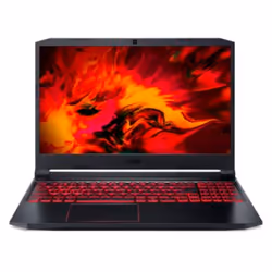 Acer Nitro 5 AN515-55-56GY Intel® Core™ i5 i5-10300H Computer portatile 39,6 cm (15.6") Full HD 8 GB DDR4-SDRAM 512 GB SSD NVIDIA GeForce RTX 3050 Wi-Fi 6 (802.11ax) Windows 10 Home Nero, Rosso