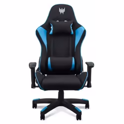 Acer Predator, Poltrona per gaming, 150 kg, Nero, Nero, Blu, Nero, Blu, 5 ruota(e)