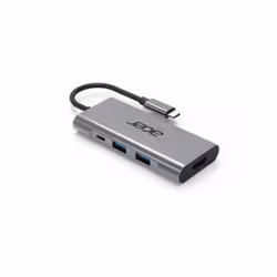 Acer GP.DCK11.00N replicatore di porte e docking station per laptop Cablato USB 3.2 Gen 1 (3.1 Gen 1) Type-C Argento - Vista aggiuntiva 3