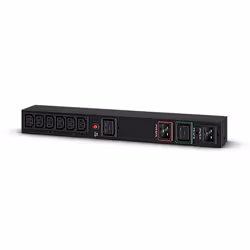 CyberPower MBP20HVIEC6A, Interruttore di bypass, Montaggio a rack, Nero, status, Metallo, 1U