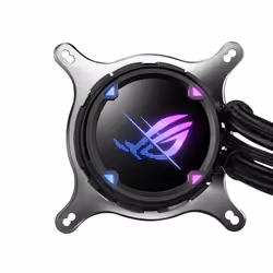 ASUS ROG STRIX LC II 240 Processore Raffreddatore di liquidi tutto in uno 12 cm Nero - Vista aggiuntiva 4