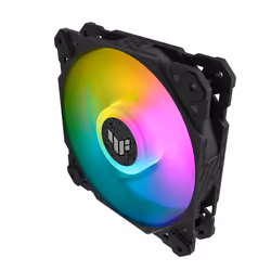 ASUS TUF Gaming TF120 ARGB Fan Case per computer Raffreddatore d'aria 12 cm Nero - Vista aggiuntiva 6
