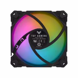 ASUS TUF Gaming TF120 ARGB Fan - Triple Fan Kit with ARGB Controller Case per computer Raffreddatore d'aria 12 cm Nero - Vista aggiuntiva 4