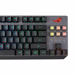 ASUS ROG Strix Scope RX TKL Wireless Deluxe tastiera Gaming USB + RF Wireless + Bluetooth AZERTY Francese Nero - Vista aggiuntiva 8