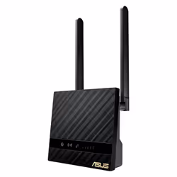ASUS 4G-N16 router wireless Gigabit Ethernet Banda singola (2.4 GHz) Nero - Vista aggiuntiva 4