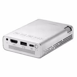 ASUS ZenBeam E1R videoproiettore Proiettore a raggio standard 200 ANSI lumen LED WVGA (854x480) Argento - Vista aggiuntiva 7