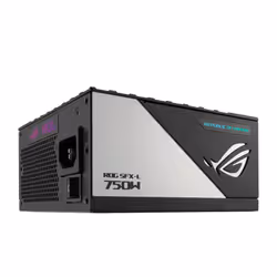 ASUS ROG Loki SFX-L 750W Platinum alimentatore per computer 20+4 pin ATX Nero, Argento - Vista aggiuntiva 4