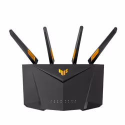ASUS TUF Gaming AX3000 V2 router wireless Gigabit Ethernet Dual-band (2.4 GHz/5 GHz) Nero, Arancione - Vista aggiuntiva 5