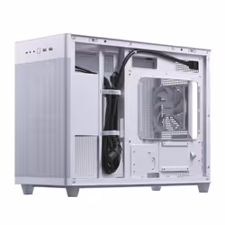 ASUS AP201 PRIME CASE TG WHITE Mini Tower Bianco - Vista aggiuntiva 7