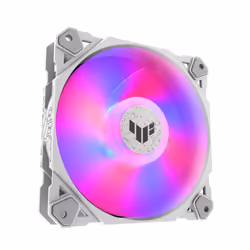 ASUS TUF GAMING TF120 ARGB WHITE EDITION Case per computer Raffreddatore d'aria 12 cm Bianco 1 pz - Vista aggiuntiva 4