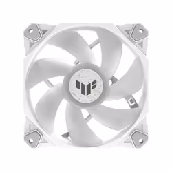 ASUS TUF GAMING TF120 ARGB WHITE EDITION Case per computer Raffreddatore d'aria 12 cm Bianco 1 pz - Vista aggiuntiva 5
