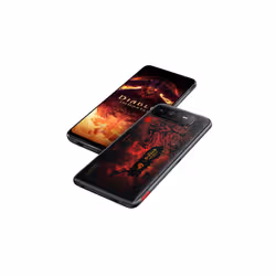 ASUS ROG Phone 6 Diablo Immortal Edition 17,2 cm (6.78") Doppia SIM Android 12 5G USB tipo-C 16 GB 512 GB 6000 mAh Nero, Rosso - Vista aggiuntiva 6