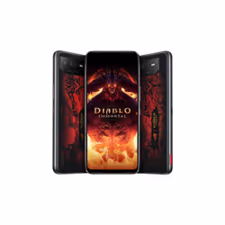 ASUS ROG Phone 6 Diablo Immortal Edition 17,2 cm (6.78") Doppia SIM Android 12 5G USB tipo-C 16 GB 512 GB 6000 mAh Nero, Rosso - Vista aggiuntiva 7