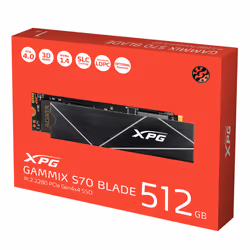 XPG GAMMIX S70 BLADE 512 GB M.2 PCI Express 4.0 NVMe 3D NAND - Vista aggiuntiva 6