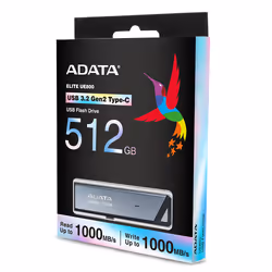 ADATA UE800 unità flash USB 512 GB USB tipo-C 3.2 Gen 2 (3.1 Gen 2) Argento - Vista aggiuntiva 6