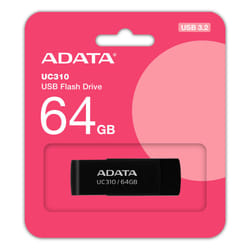 ADATA UC310 unità flash USB 64GB USB tipo A 3.2 Gen 1 (3.1 Gen 1) Nero