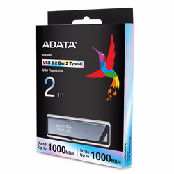 ADATA AELI-UE800-2T-CSG unità flash USB 2 TB USB tipo-C 3.2 Gen 2 (3.1 Gen 2) Argento - Vista aggiuntiva 5