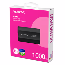 ADATA SD810 1 TB USB tipo-C USB 3.2 Gen 2x2 Nero - Vista aggiuntiva 6