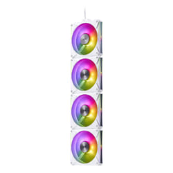 XPG HURRICANE MAG Case per computer Ventilatore 12 cm Bianco 1 pz