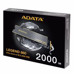 ADATA LEGEND 860 SLEG-860-2000GCS drives allo stato solido 2 TB M.2 PCI Express 4.0 NVMe 3D NAND - Vista aggiuntiva 7