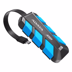 ADATA SC740 1 TB USB tipo-C 3.2 Gen 2 (3.1 Gen 2) Nero, Blu - Vista aggiuntiva 4