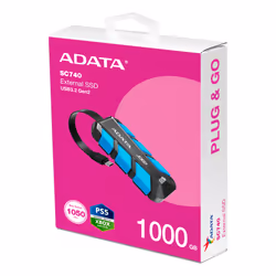 ADATA SC740 1 TB USB tipo-C 3.2 Gen 2 (3.1 Gen 2) Nero, Blu - Vista aggiuntiva 6
