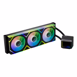 XPG LEVANTE II 360 Processore Raffreddatore di liquidi tutto in uno 12 cm Nero - Vista aggiuntiva 2