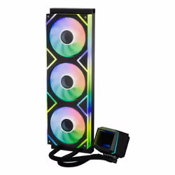 XPG LEVANTE II 360 Processore Raffreddatore di liquidi tutto in uno 12 cm Nero - Vista aggiuntiva 3