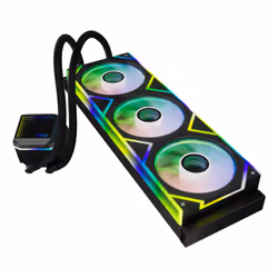 XPG LEVANTE II 360 Processore Raffreddatore di liquidi tutto in uno 12 cm Nero - Vista aggiuntiva 4