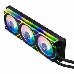 XPG LEVANTE II 360 Processore Raffreddatore di liquidi tutto in uno 12 cm Nero - Vista aggiuntiva 5