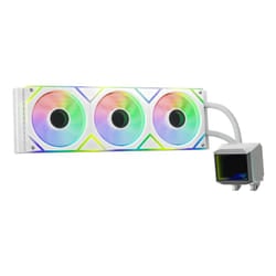 XPG LEVANTE II 360 Case per computer Raffreddatore di liquidi tutto in uno 12 cm Bianco