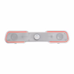 Mars Gaming MSBXW altoparlante soundbar Bianco 10 W - Vista aggiuntiva 4