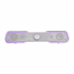 Mars Gaming MSBXW altoparlante soundbar Bianco 10 W - Vista aggiuntiva 5