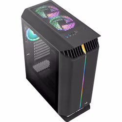 Aerocool Gladiator Duo Midi Tower Nero - Vista aggiuntiva 5
