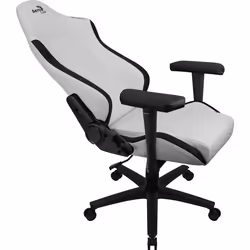 Aerocool CROWNMOONSW sedia per videogioco Sedia per gaming universale Seduta imbottita Bianco - Vista aggiuntiva 4