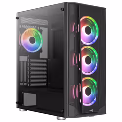 Aerocool Prism ARGB Midi Tower Nero - Vista aggiuntiva 6