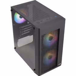 Aerocool Hexform Mini Tower Nero - Vista aggiuntiva 5