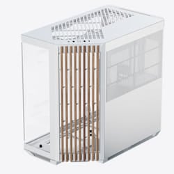 APNX V1-W-WT-v1 Midi Tower Bianco, Legno