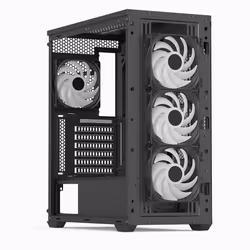 Aerocool D501A Midi Tower Nero - Vista aggiuntiva 5
