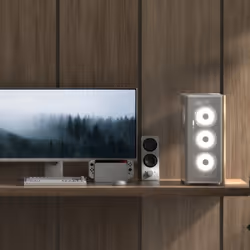 Aerocool D501A Midi Tower Nero, Legno - Vista aggiuntiva 8
