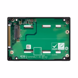 QNAP QDA-UMP4 contenitore di unità di archiviazione Box esterno SSD Nero 2.5" - Vista aggiuntiva 4
