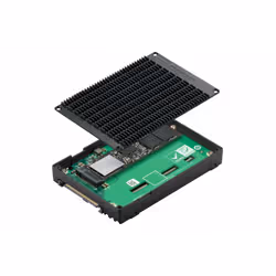 QNAP QDA-UMP4 contenitore di unità di archiviazione Box esterno SSD Nero 2.5" - Vista aggiuntiva 7