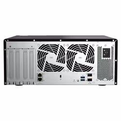 QNAP TS-h1290FX NAS Tower EPYC 7302P 128 GB DDR4 0 TB QuTS hero Nero - Vista aggiuntiva 6