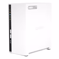 QNAP TS-233 server NAS e di archiviazione Tower ARM Cortex-A55 2 GB 0 TB QNAP QTS Bianco - Vista aggiuntiva 4
