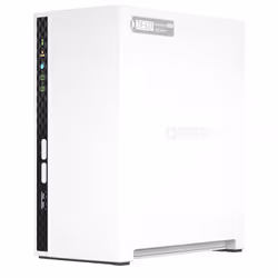 QNAP TS-233 server NAS e di archiviazione Tower ARM Cortex-A55 2 GB 0 TB QNAP QTS Bianco - Vista aggiuntiva 5