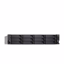 QNAP TS-H1886XU-RP-R2 NAS Armadio (3U) Intel® Xeon® D D-1622 32 GB DDR4 0 TB QuTS hero Nero, Grigio - Vista aggiuntiva 4